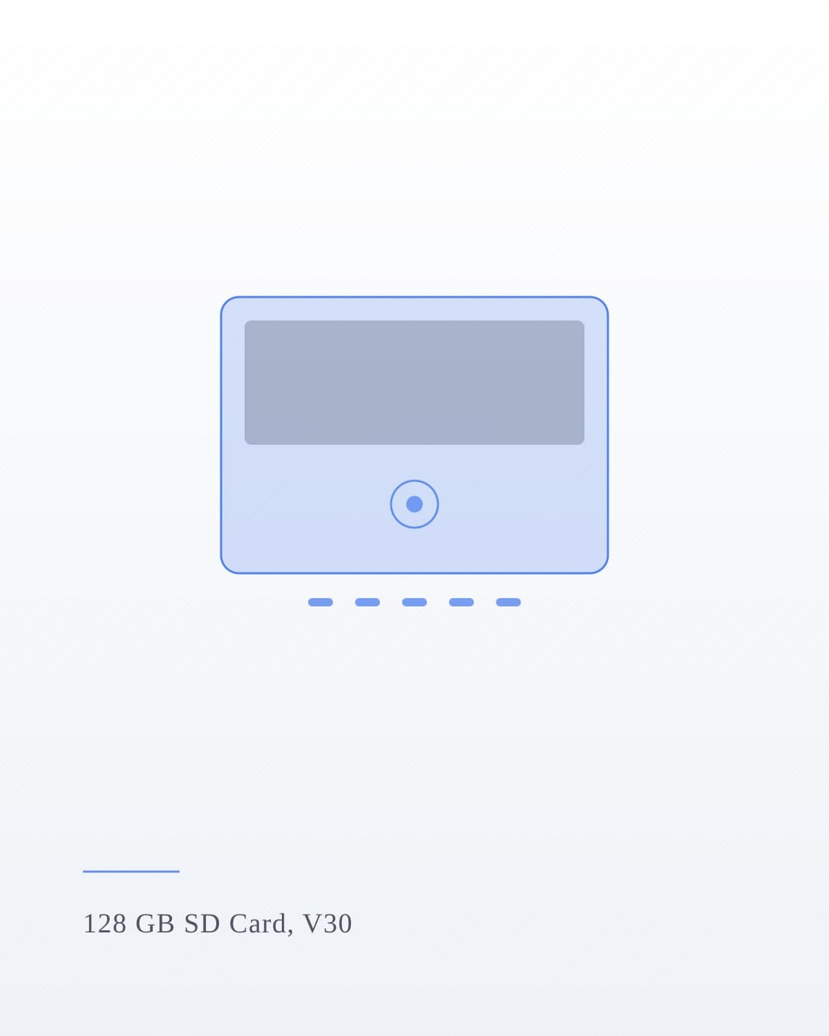 128 GB SD Card, V30