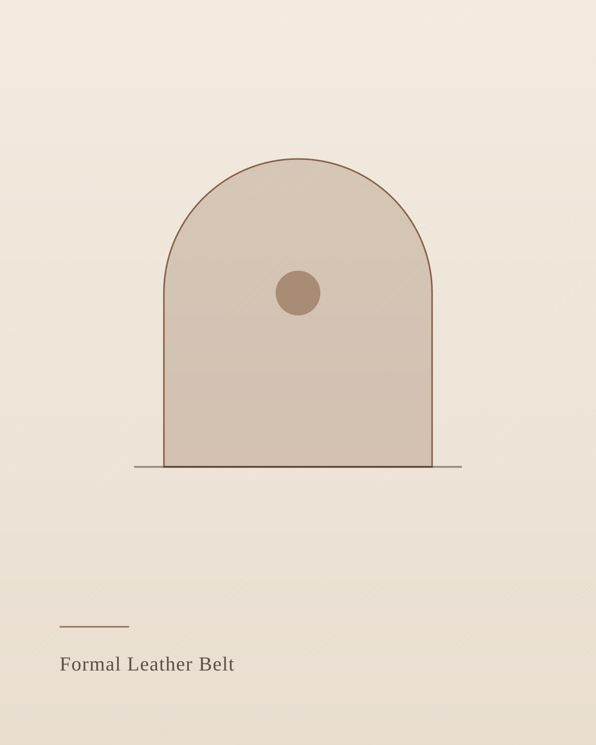 Formal Leather Belt