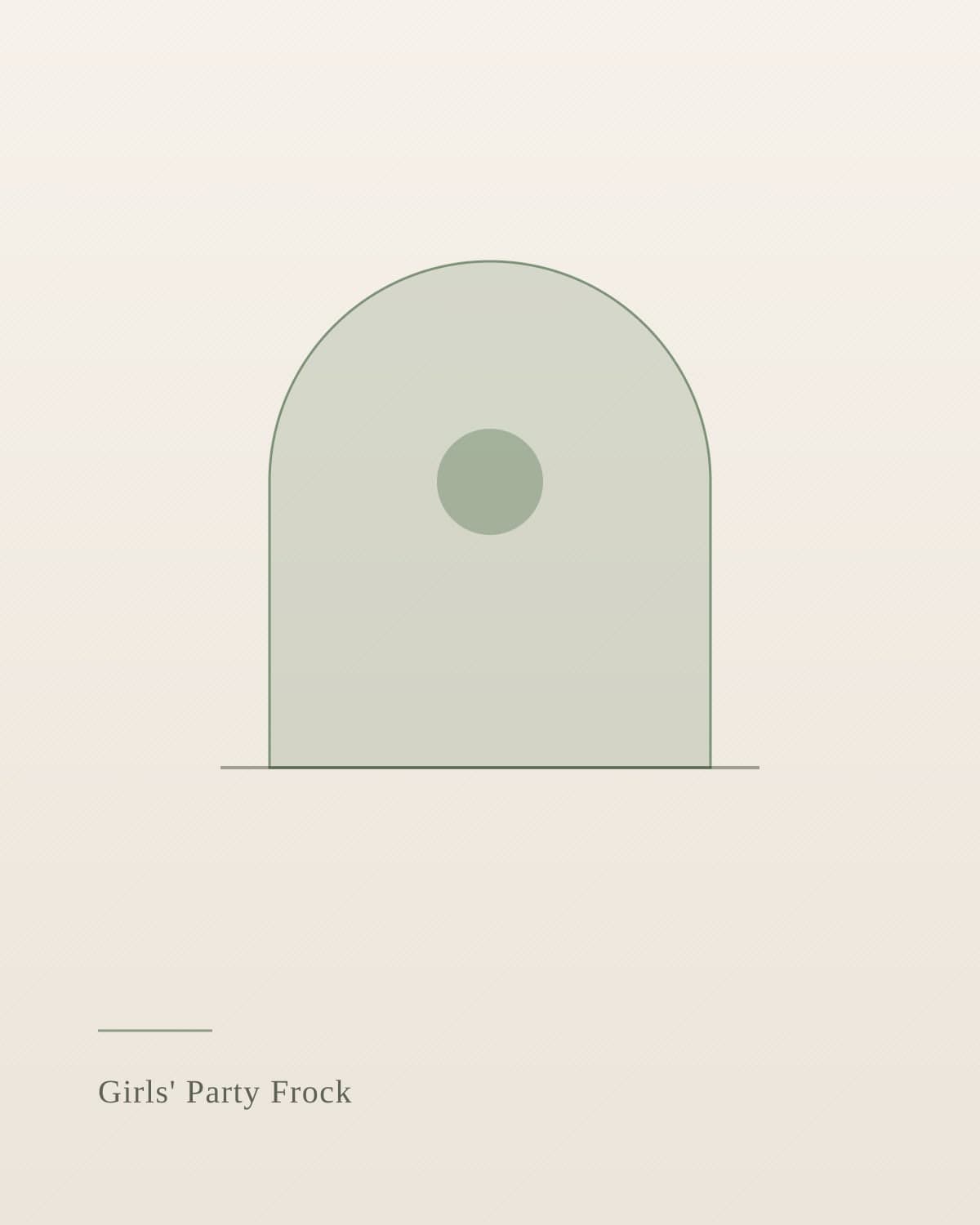 Girls' Party Frock